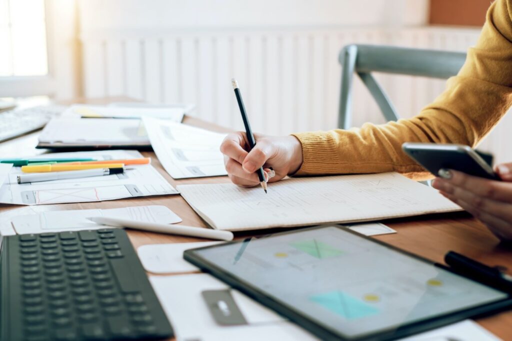 Professional educator working with technology | Grow Professionally